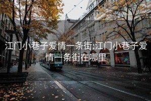 江门小巷子爱情一条街:江门小巷子爱情一条街在哪里