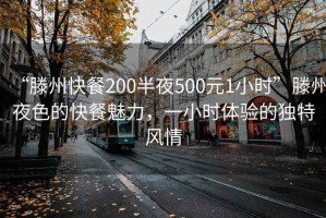 “滕州快餐200半夜500元1小时”滕州夜色的快餐魅力，一小时体验的独特风情