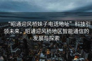 “昭通迎风桥妹子电话地址”科技引领未来，昭通迎风桥地区智能通信的发展与探索