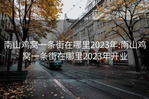 南山鸡窝一条街在哪里2023年:南山鸡窝一条街在哪里2023年开业