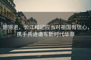 胡锡进，长江和记应当对祖国有信心，携手共进谱写新时代华章