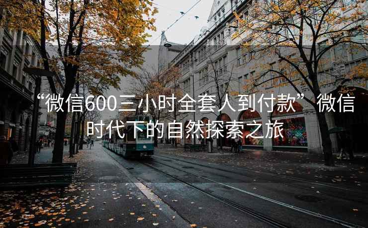 “微信600三小时全套人到付款”微信时代下的自然探索之旅